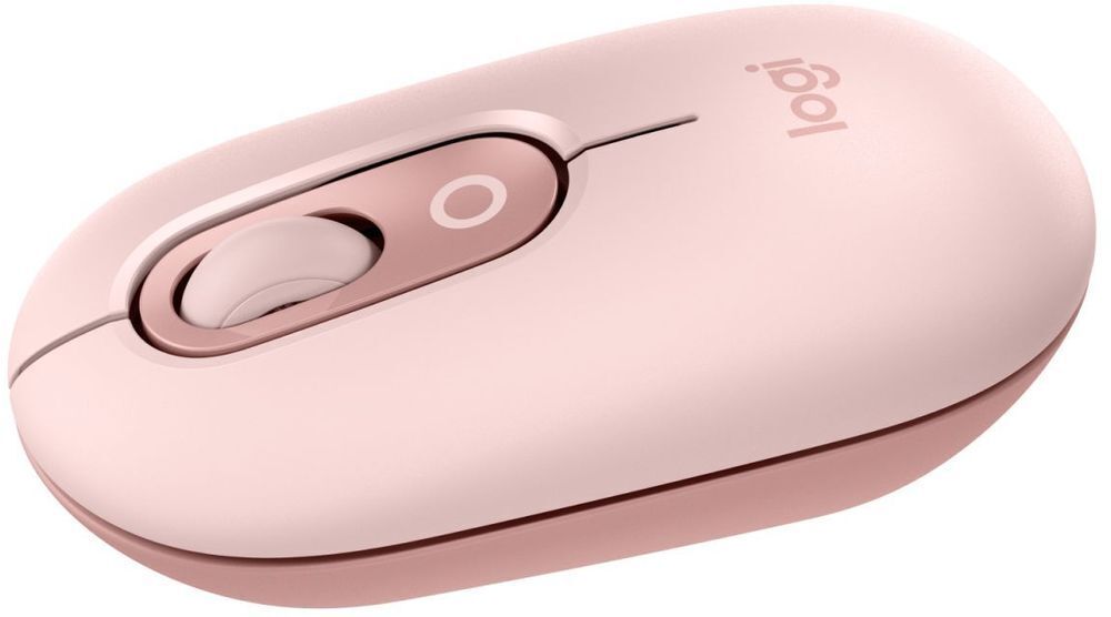 Мышь Logitech POP Mouse with emoji, ROSE фото1