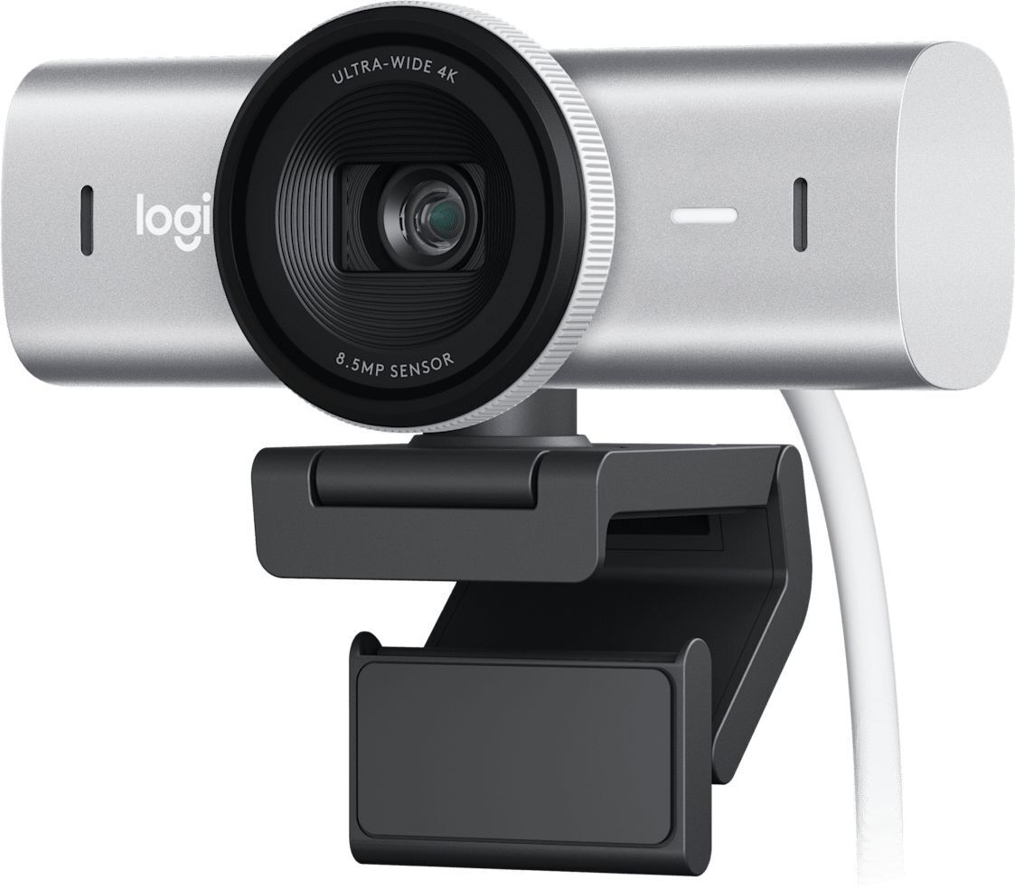 Веб-камера Logitech MX Brio WEBCAM, 2.4GHZ, PALE GREY фото1