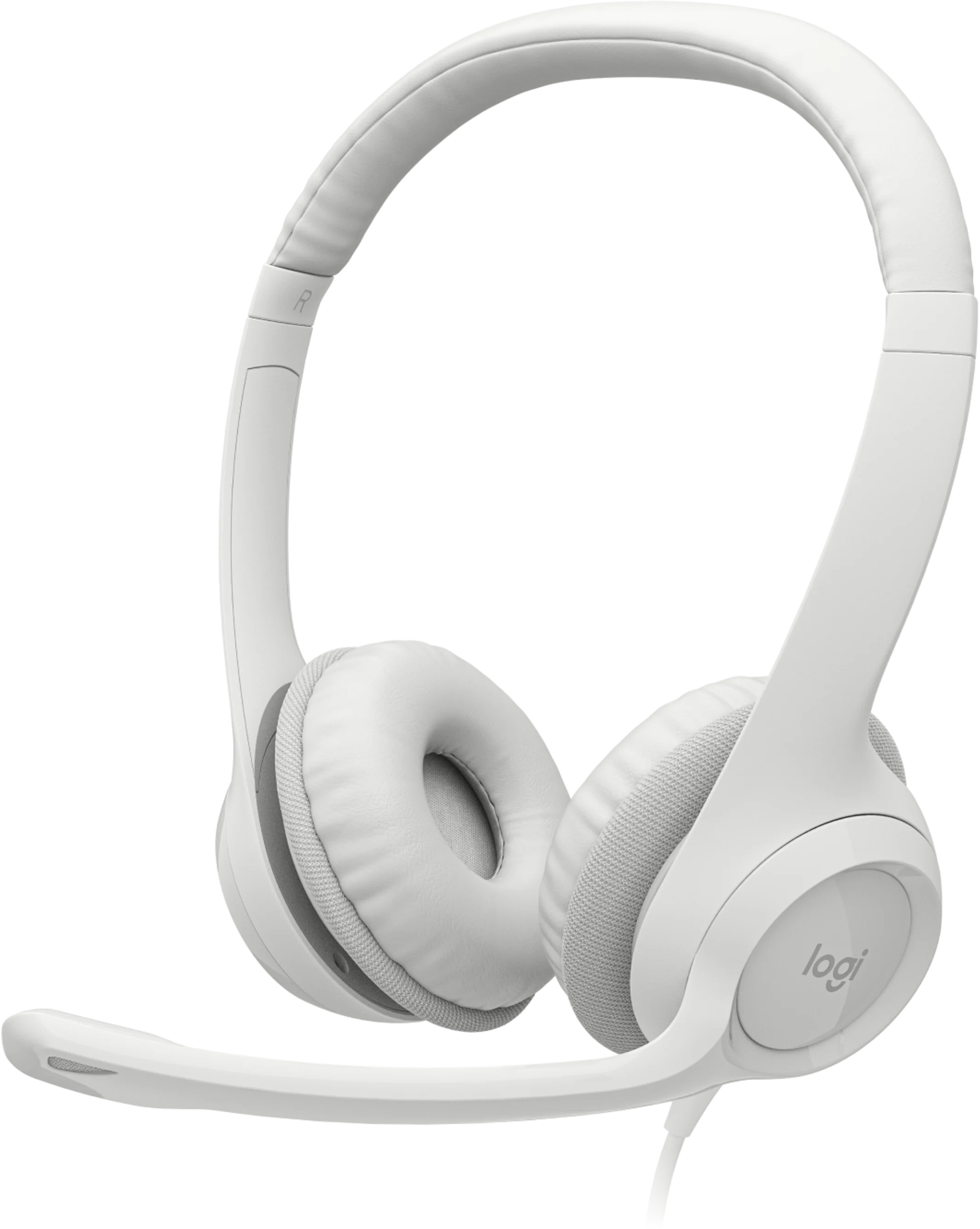 Гарнитура Logitech H390 USB Computer Headset, White фото1