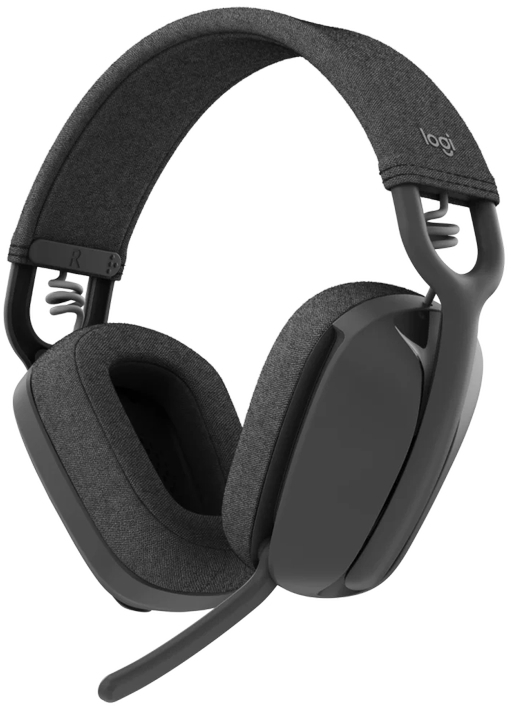 Гарнитура Logitech Zone Vibe Wireless UC headset, GRAPHITE фото1