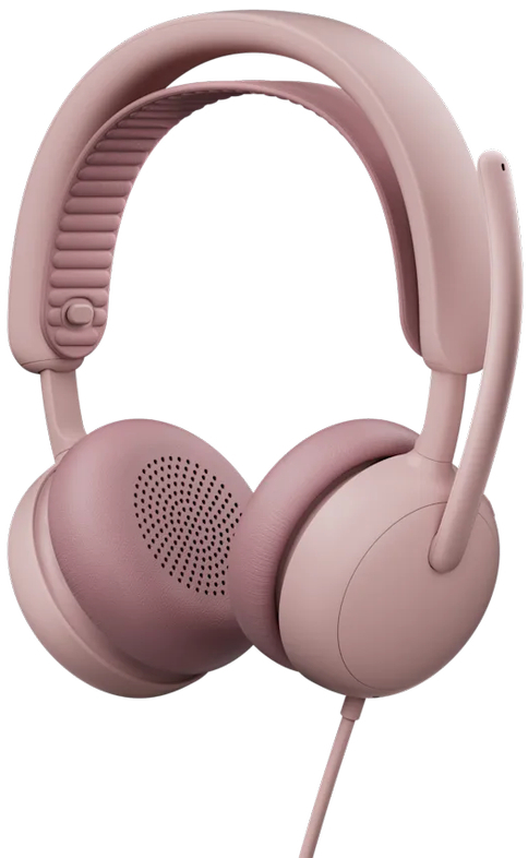 Гарнитура Logitech ZONE Wired 2 Headset, ROSE фото1