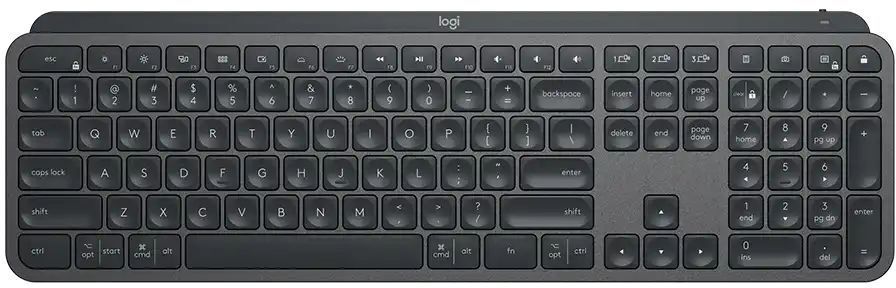 Клавиатура Logitech MX Keys S Plus USINTL, GRAPHITE фото1