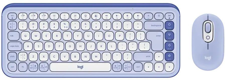 Клавиатура Logitech POP ICON COMBO, LILAC фото1