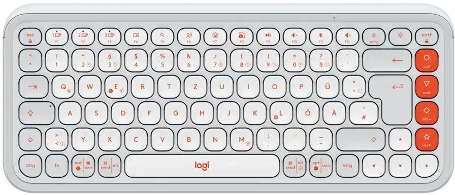 Клавиатура Logitech POP ICON KEYS, WHITE фото1