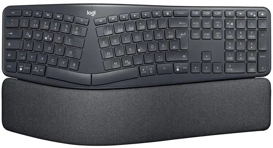 Клавиатура Logitech K860 Wireless Keyboard ERGO, US International layout фото1