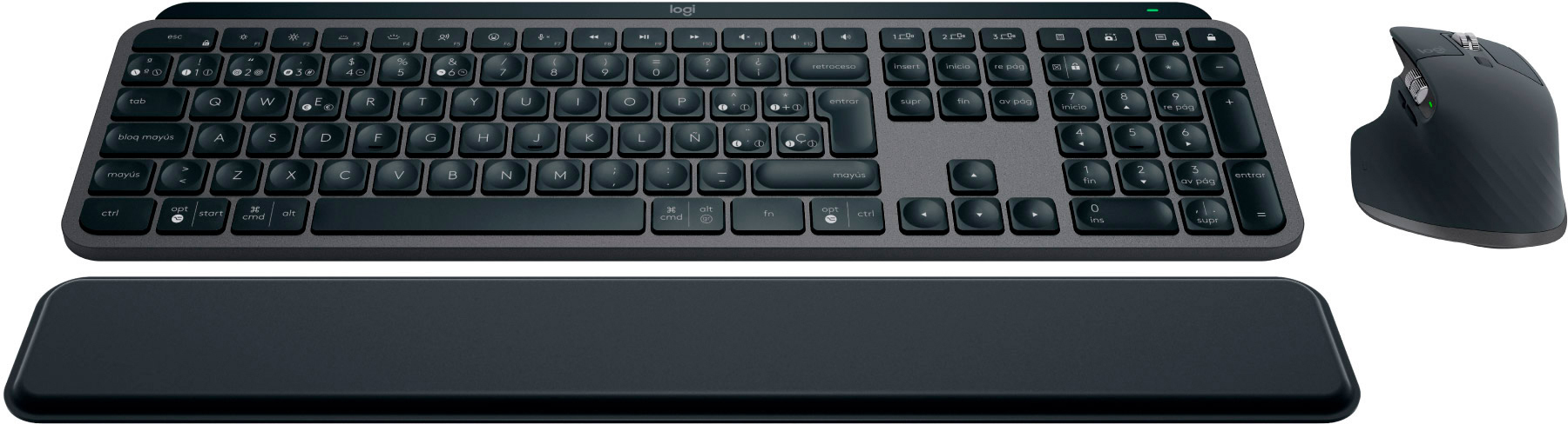 Комплект Logitech MX Keys S Combo USINTL, GRAPHITE фото1