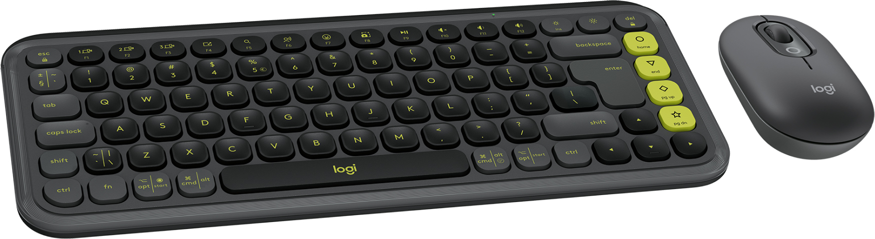Комплект Logitech POP ICON COMBO, GRAPHITE фото1