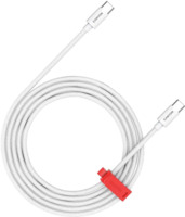 Кабель Canyon CC100AB Type-C - Type-C 100W Braided 1.2m White (CND-CC100AB12W)