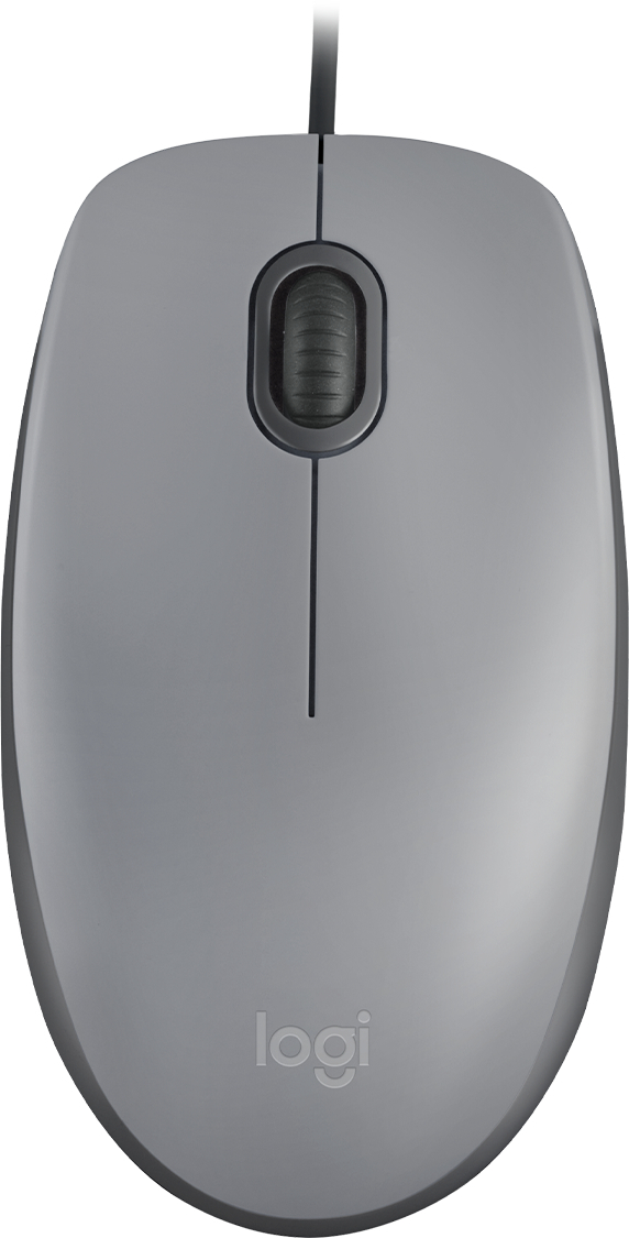 Мышь Logitech M110 Silent, MID GRAY фото1