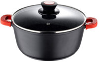 Кастрюля с крышкой Bergner Chroma, 20 см, 2,2 л (BG-30114-BK)