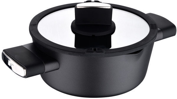 Каструля з кришкою Bergner Ion plus, 20 см, 2 л (BG-35910-BK) фото1