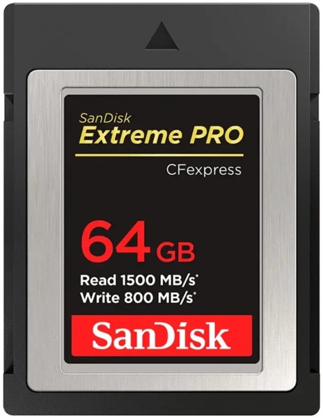 Карта пам'яті SanDisk Extreme Pro CFexpress Card Type B 64GB (SDCFE-064G-GN4NN)