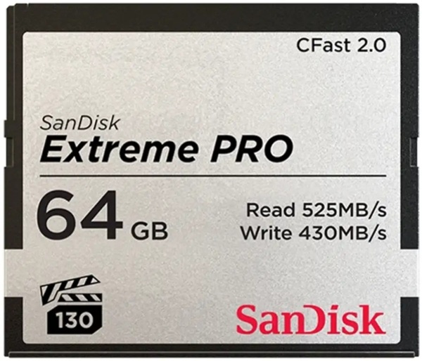 Карта пам'яті SANDISK Extreme Pro CompactFlash 64GB (SDCFSP-064G-G46D)