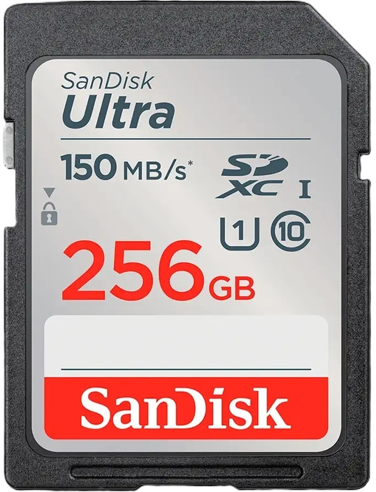 Карта пам'яті SanDisk Ultra SDXC 256GB UHS-I (SDSDUNC-256G-GN6IN) фото1
