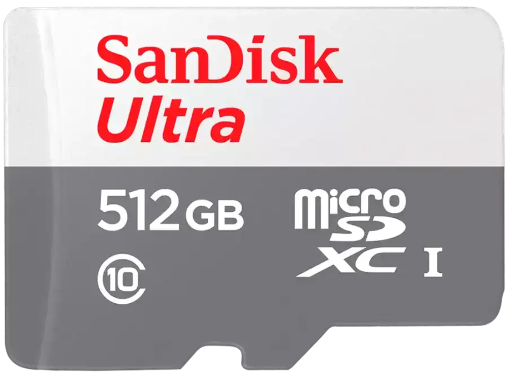 Карта памяти SANDISK Ultra microSDXC 512GB Class 10 V30 (SDSQUNR-512G-GN3MN) фото1