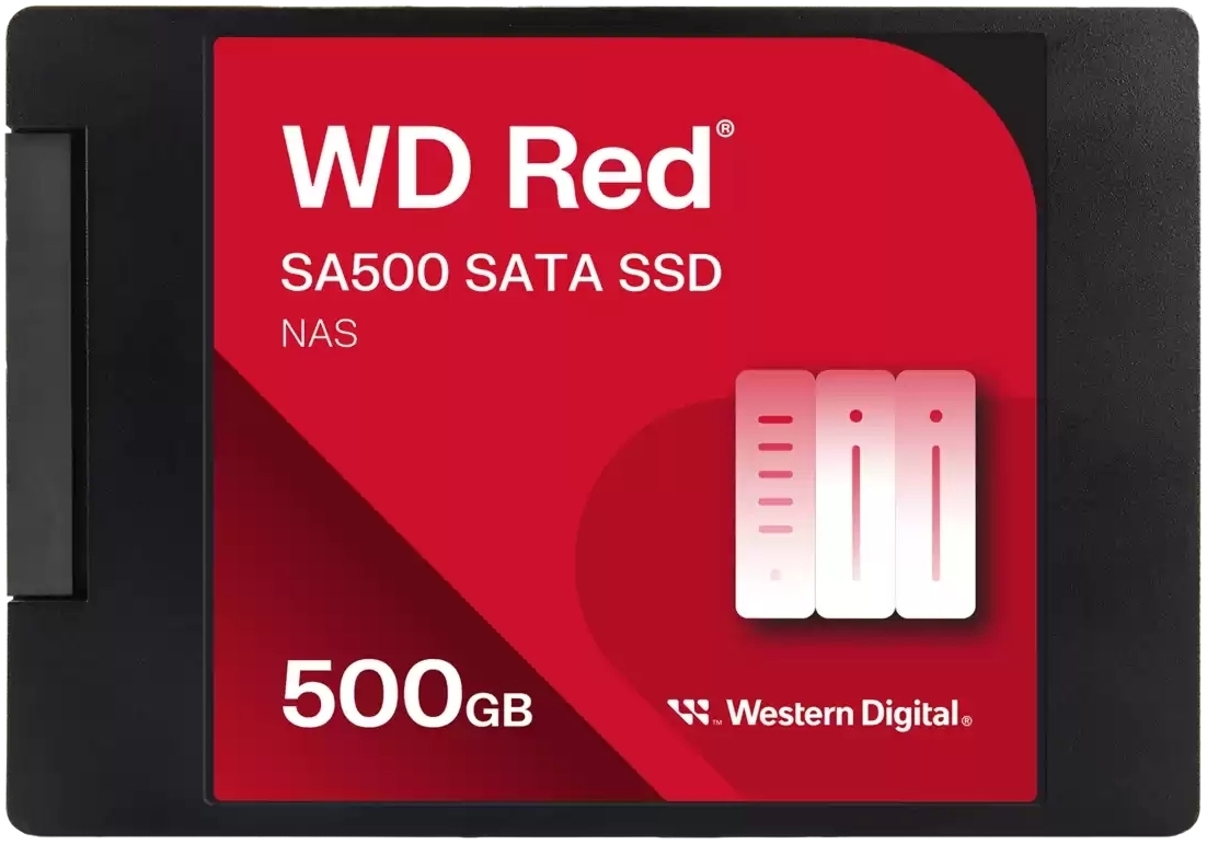 SSD накопичувач 2.5" 500GB RED SA500 WD (WDS500G1R0A-68A4W0) фото1