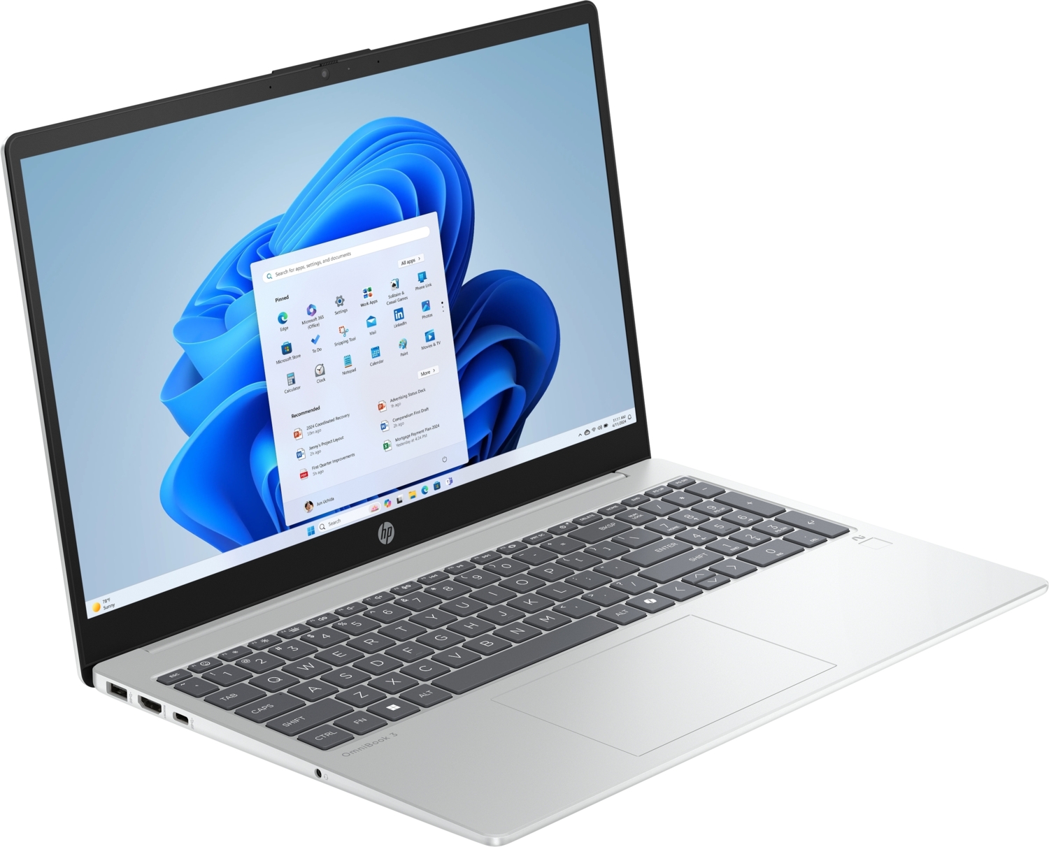 Ноутбук HP OmniBook 3 Next Gen AI 15-fn0015ua (D16GVEA)