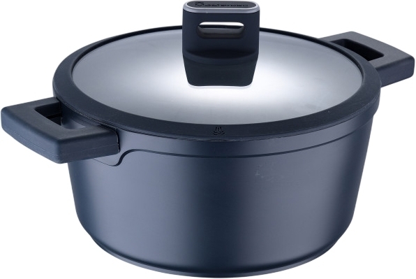 Каструля з кришкою MasterPro Indigo, 24 см (BGMP-7979) фото1