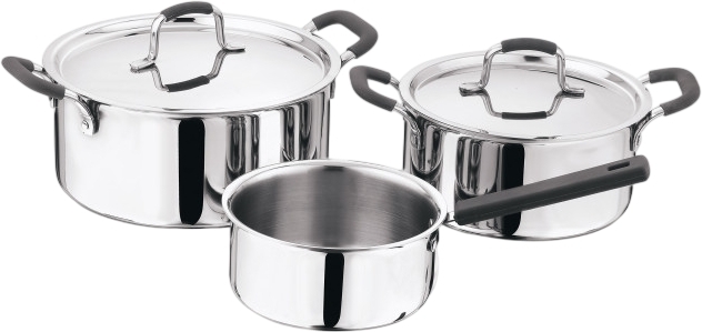 Набор посуды MasterPro Foodies collection, 2 кастрюли и ковш (BGEU-5539) фото1