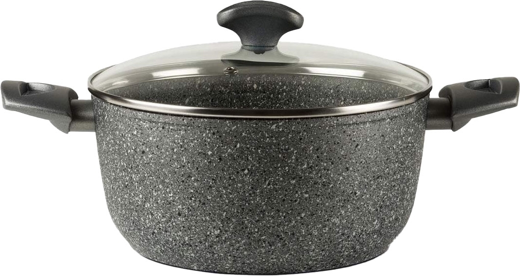 Кастрюля с крышкой TVS Mineralia Eco Induction 24 см, 4,5 л (BS480242910701C) фото1