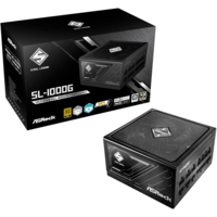 Блок питания ASROCK 1000W, 80 Pluse GOLD (SL-1000G)