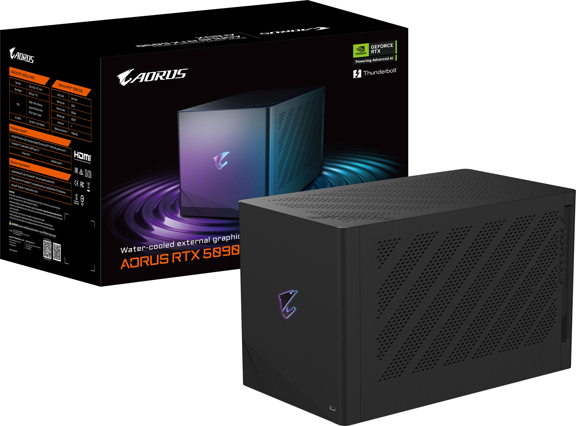 Видеокарта GIGABYTE NVIDIA GV-N5090IXEB-32GD фото1