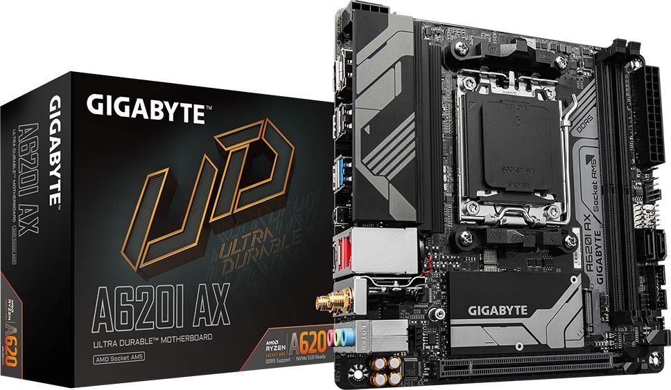 Материнcкая плата GIGABYTE AMD A620 (A620I_AX) фото1