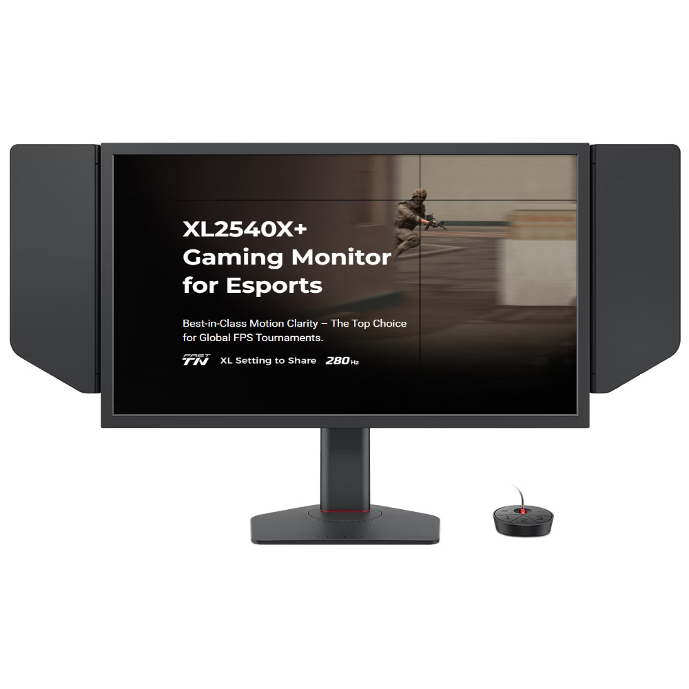 Монітор 24.1" BENQ ZOWIE XL2540X+ DARK GREY (9H.E18LB.QBE) фото1