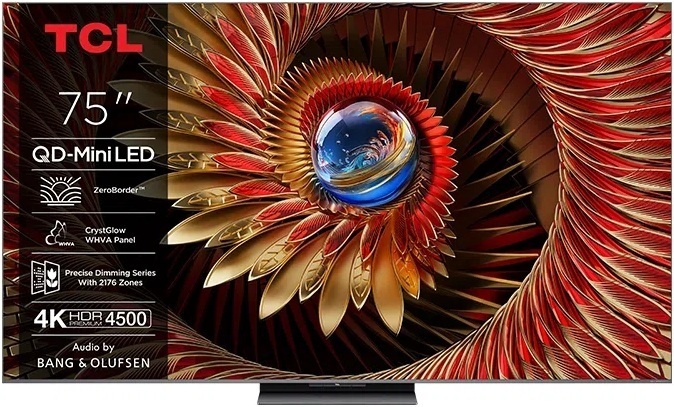 Телевизор TCL QD-Mini LED 75C8K фото1