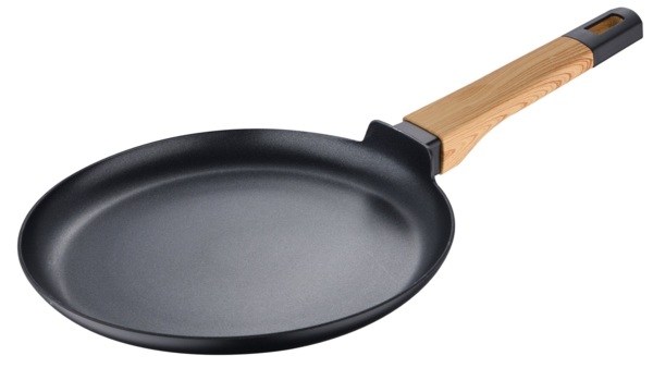 Сковорода для млинців Bergner Earth black, 24 см (BG-34626-BK)