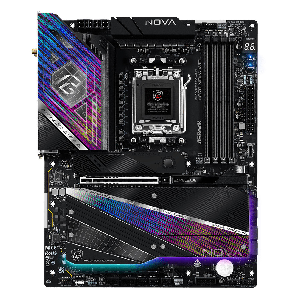Материнcкая плата ASRock X870 NOVA WIFI (X870_NOVA_WIFI) фото1