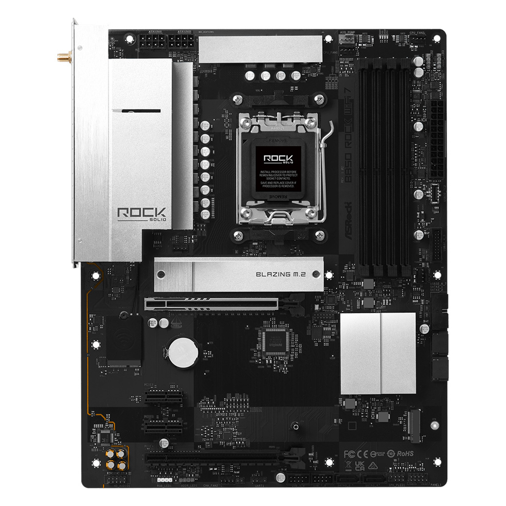 Материнcкая плата ASRock B850 ROCK WIFI 7 (B850_ROCK_WIFI_7) фото1