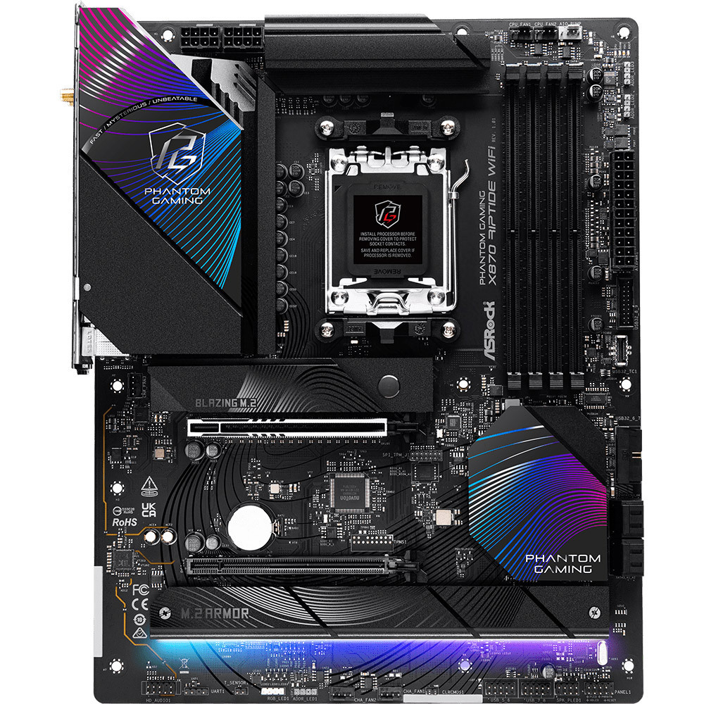 Материнcкая плата ASRock X870 RIPTIDE WIFI (X870_RIPTIDE_WIFI) фото1