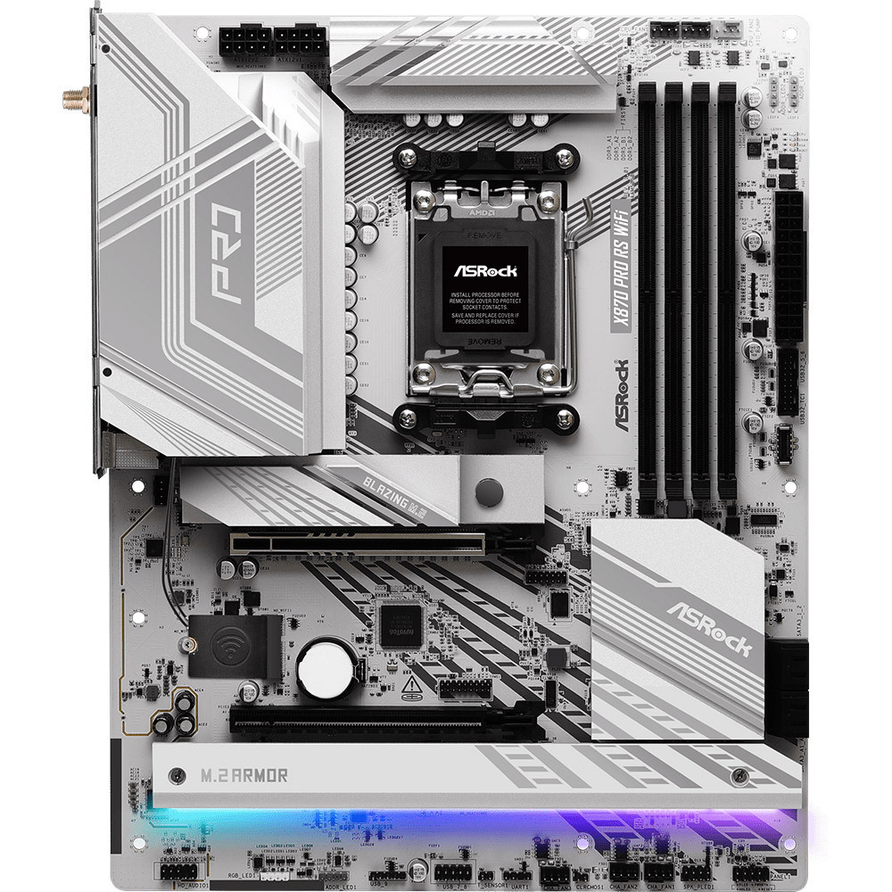 Материнcкая плата ASRock X870 PRO RS WIFI (X870_PRO RS_WIFI) фото1
