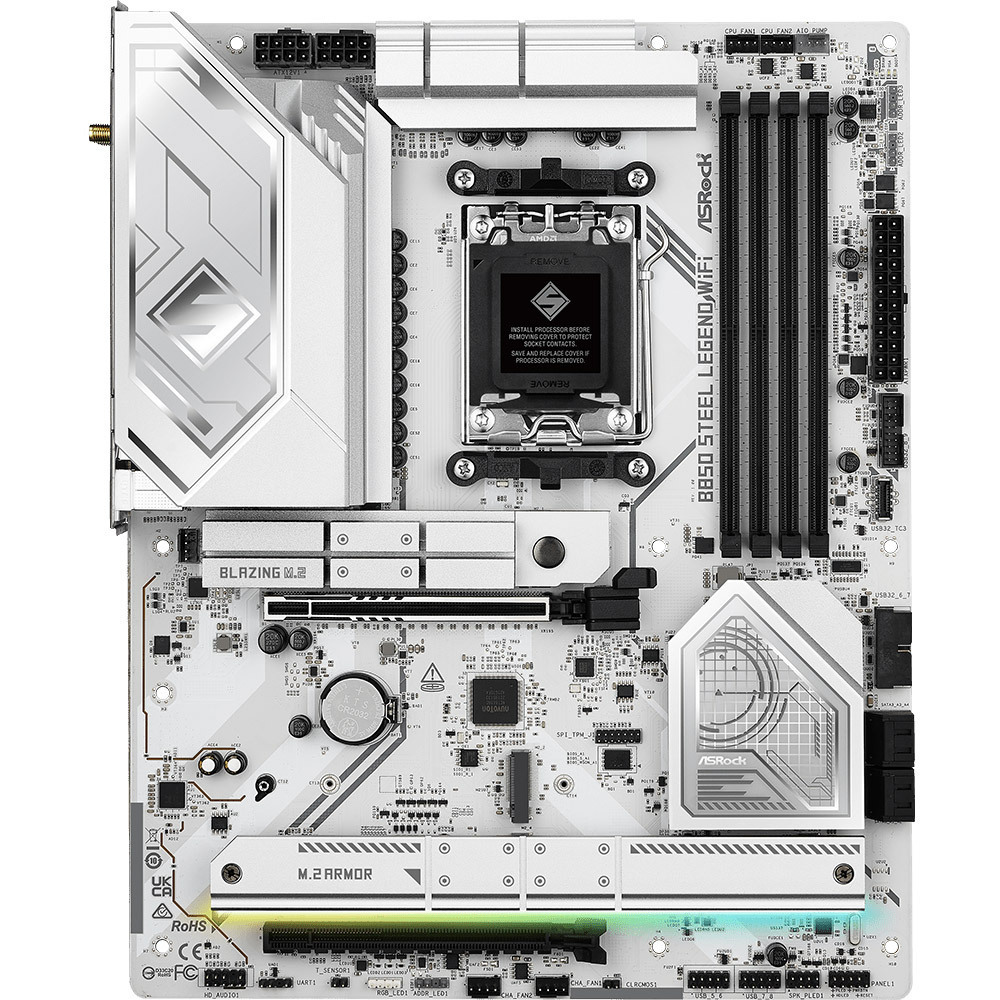 Материнcкая плата ASRock B850 STEEL LEGEND WIFI (B850_STEEL_LEGEND_WIFI) фото1