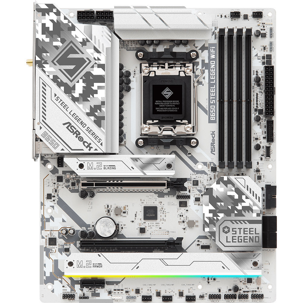 Материнcкая плата ASRock B650 STEEL LEGEND WIFI (B650_STEEL_LEGEND_WIFI) фото1
