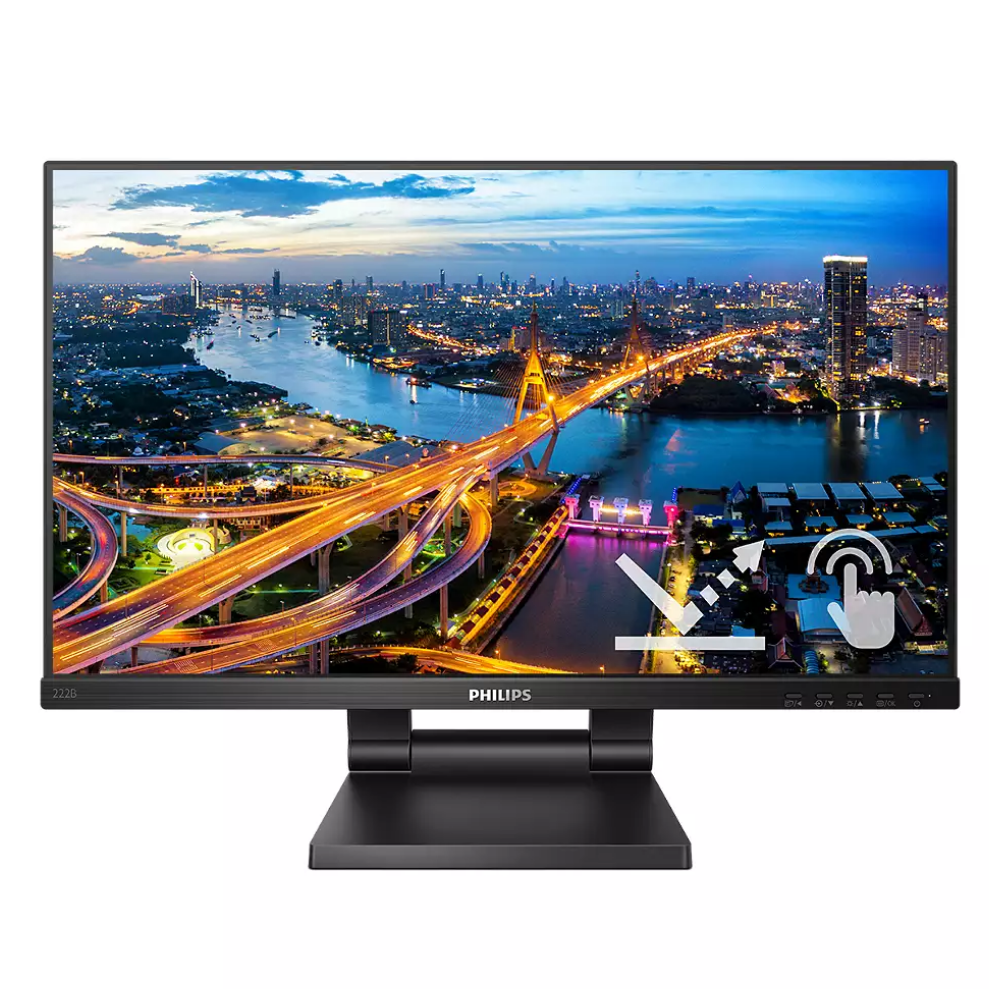 Монітор 21.5" PHILIPS 222B1TC (222B1TC/00) фото1