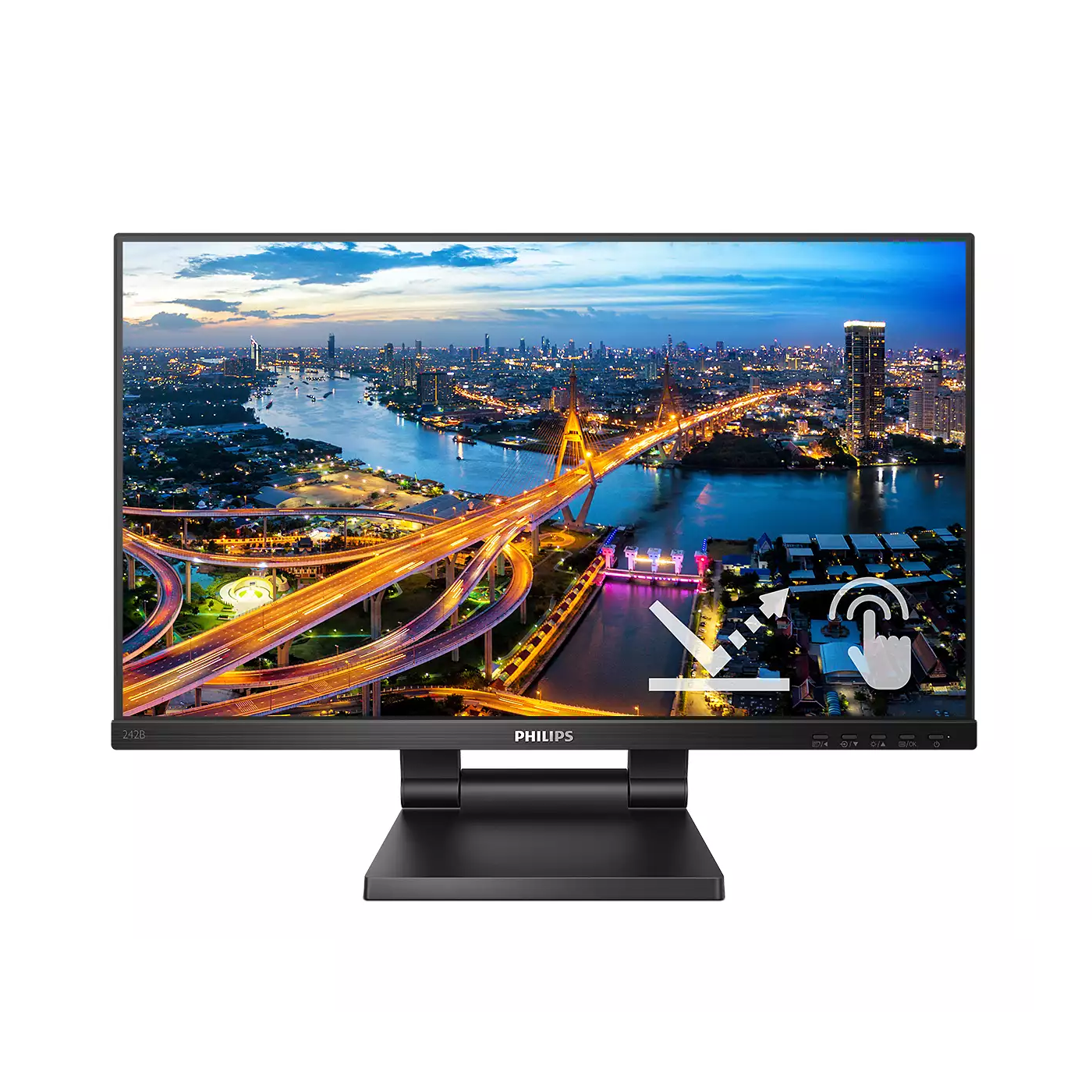 Монітор 23.8" PHILIPS 242B1TC (242B1TC/00) фото1