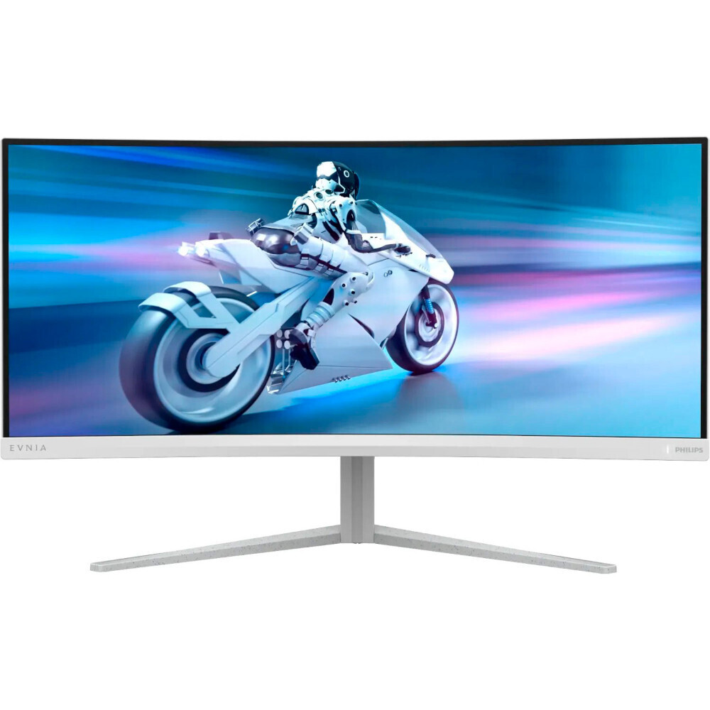 Монітор 34" PHILIPS 34M2C5501A White (34M2C5501A/00) фото1