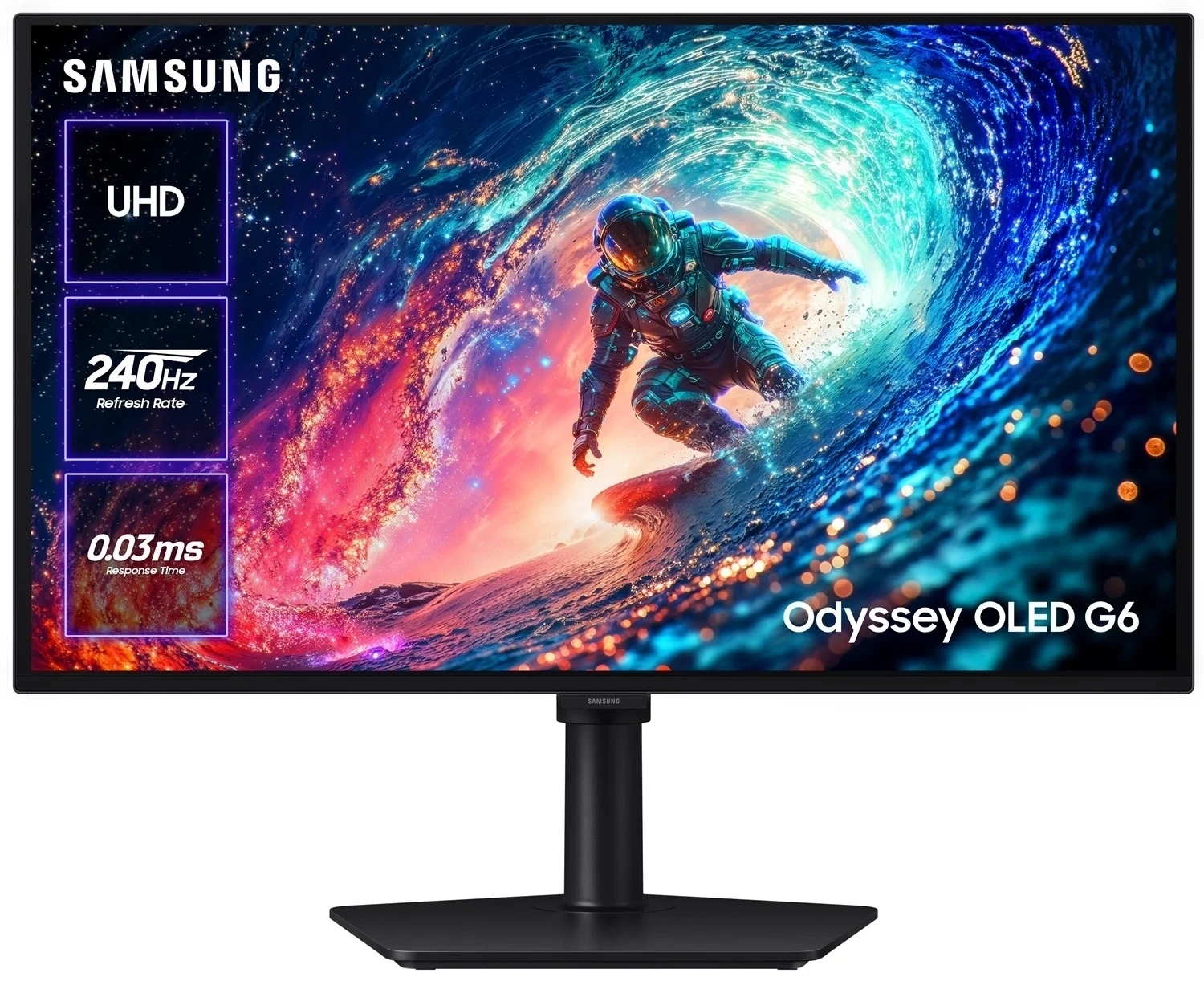 Монітор 27" SAMSUNG OLED G6 (LS27HG610SIXUA) фото1
