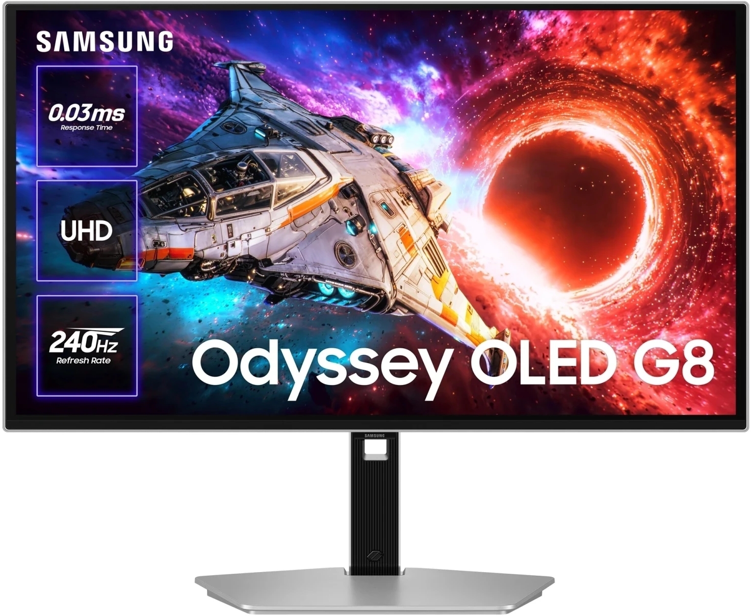 Монитор 32" SAMSUNG Odyssey Gaming OLED G8 (LS32HG802SIXUA) фото1