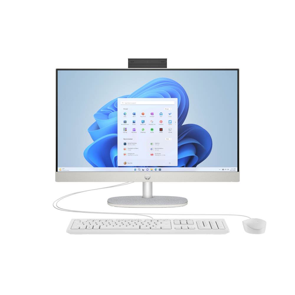 Моноблок 23.8'' HP All-in-One 24-cr1006ua (D3SB2EA) фото1