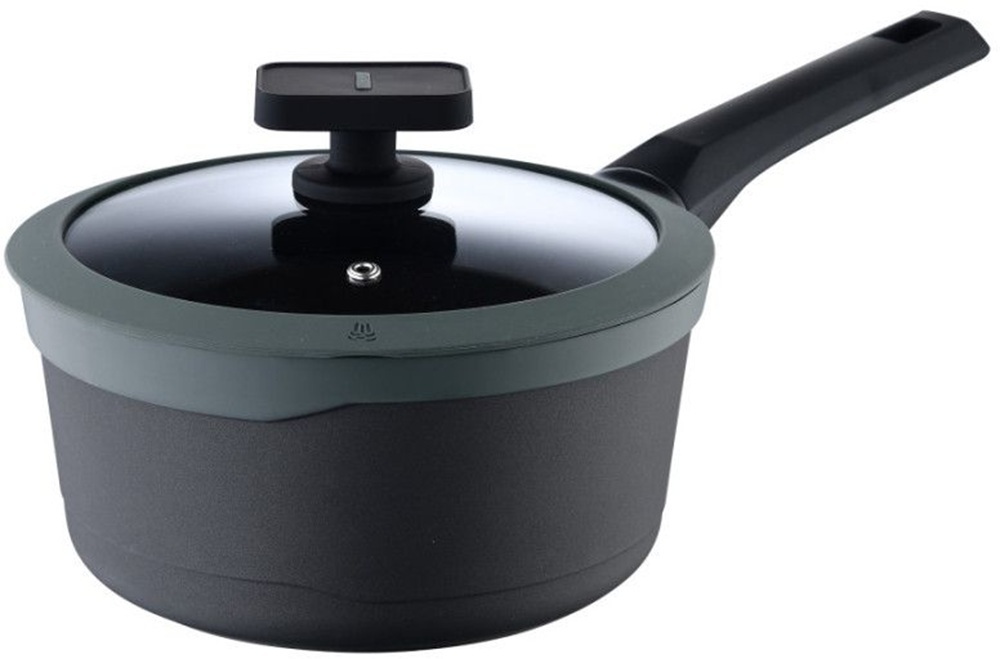 Ківш з кришкою MasterPro Gastro reeco, 16 см, 1,3 л (BGMP-8113) фото1