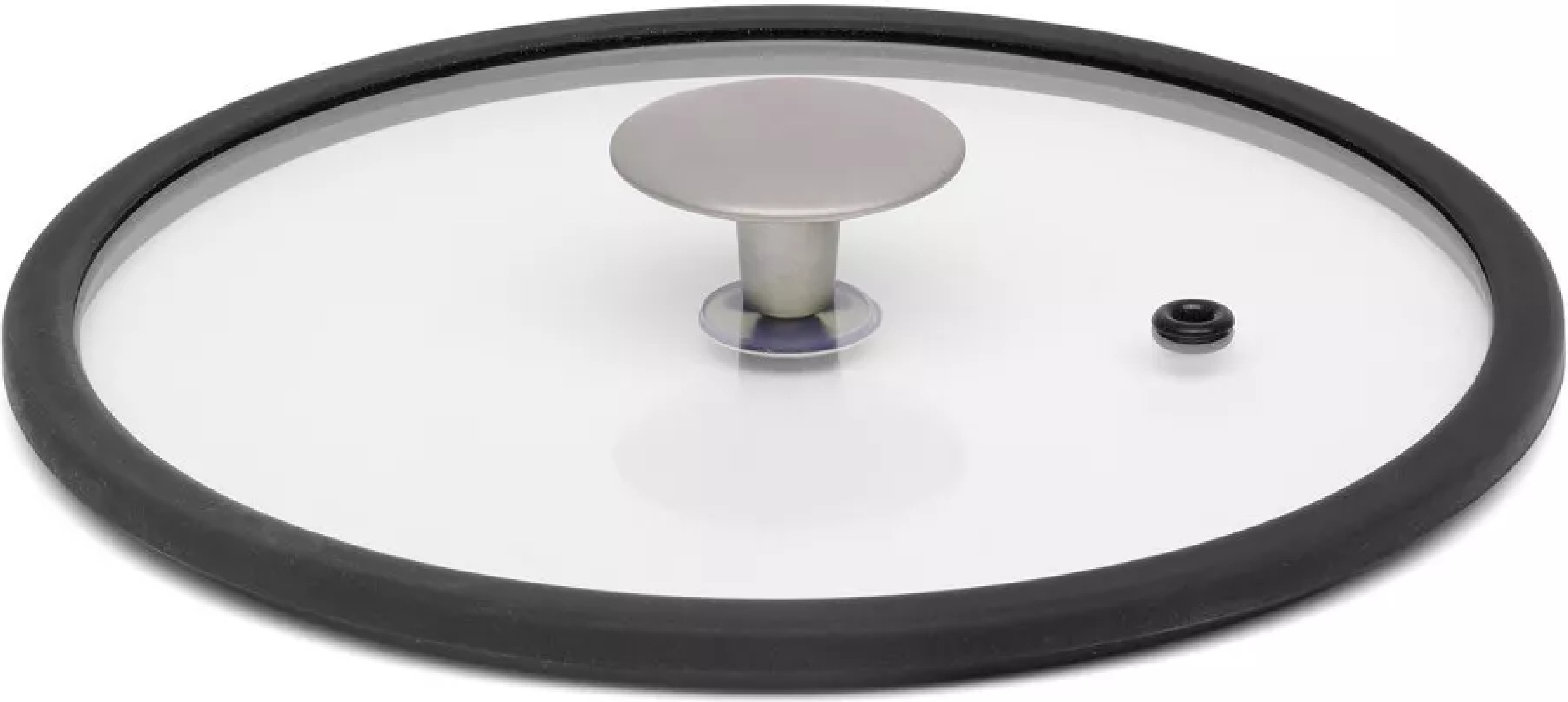 Крышка стеклянная с силиконовым ободком TVS Terra Italia 20 см (9465120003G201) фото1