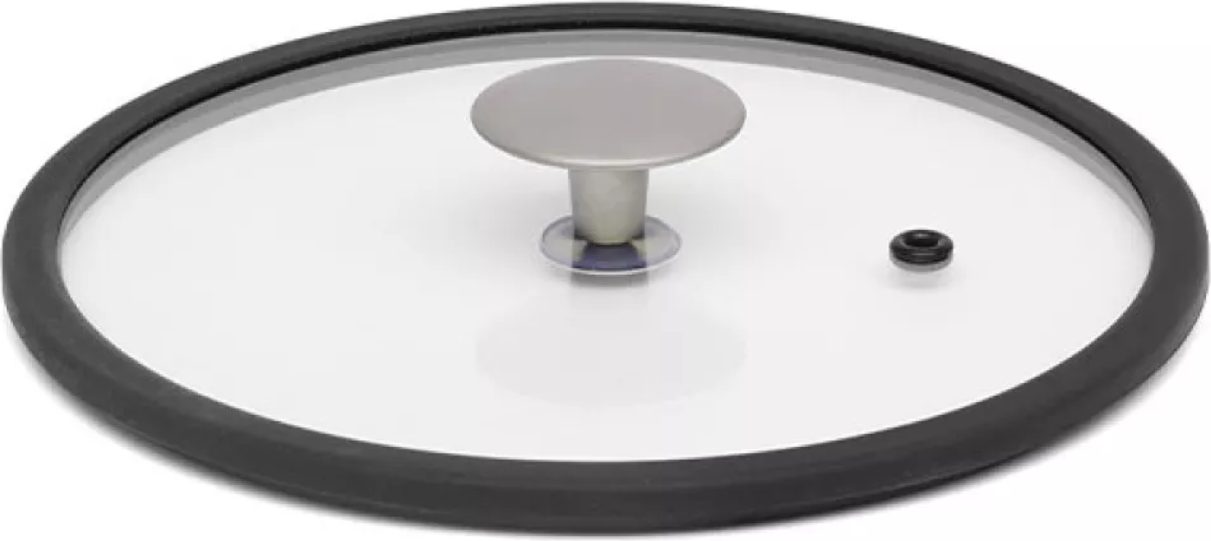 Крышка стеклянная с силиконовым ободком TVS Terra Italia 24 см (9465124003N601) фото1