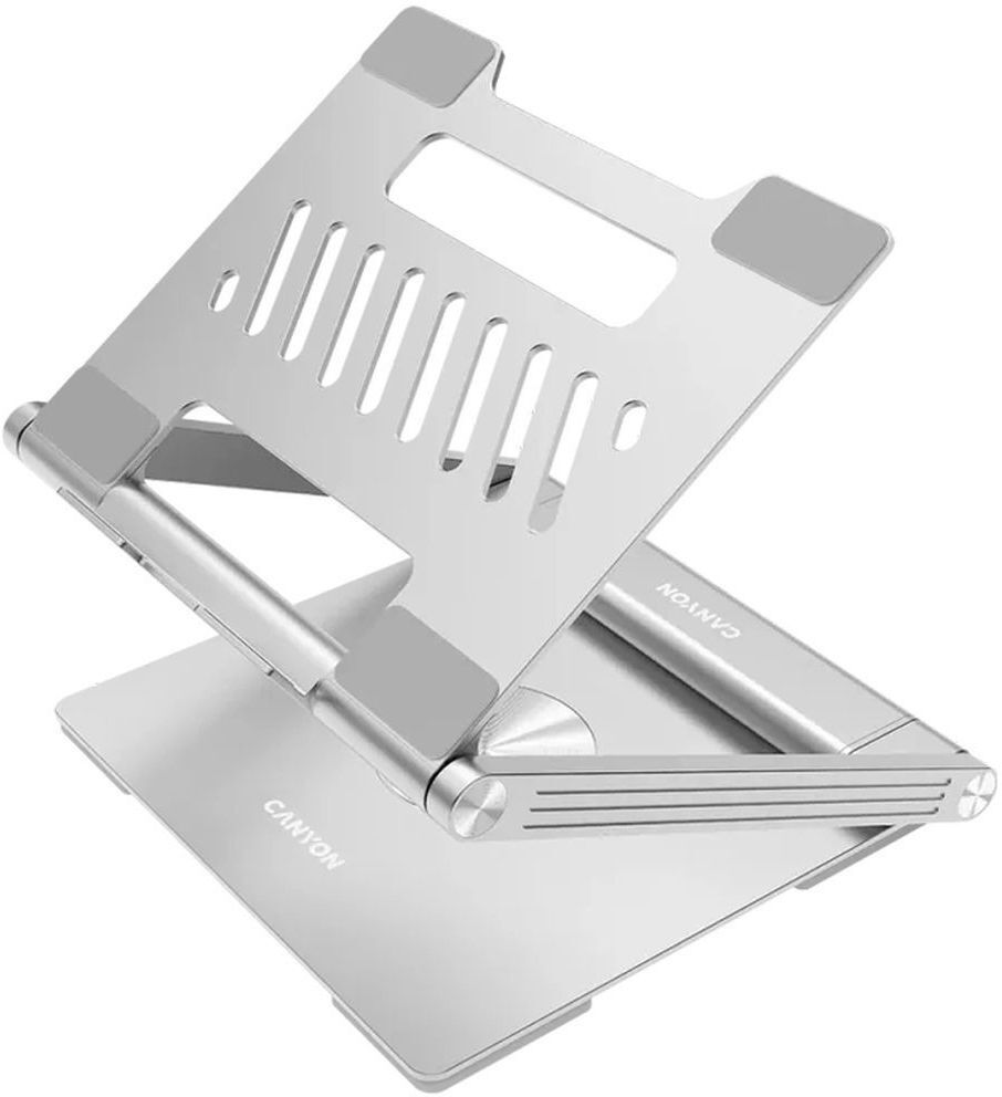 Подставка для ноутбука со сменным USB-хабом Canyon OnStand 2 Aluminium 6-in-1 (CNS-SDS2) фото1