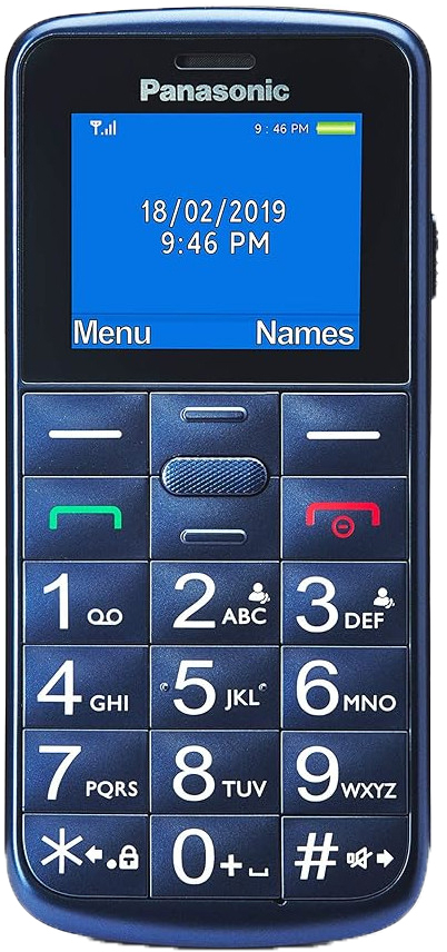 Мобильный телефон Panasonic KX-TU110EXC Blue фото1
