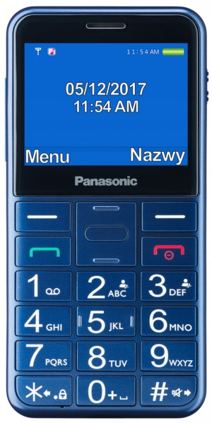 Мобильный телефон Panasonic KX-TU155EXCN Blue фото1
