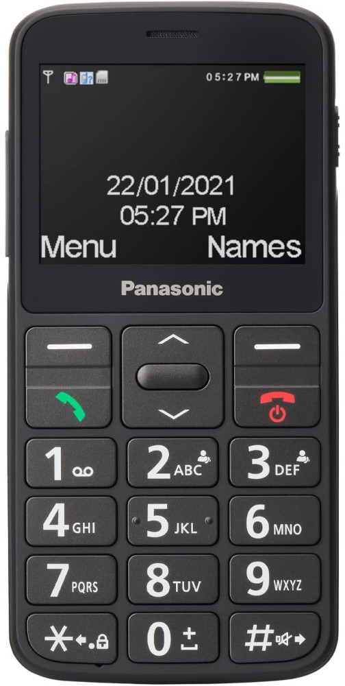 Мобільний телефон Panasonic KX-TU160EXB Black фото1