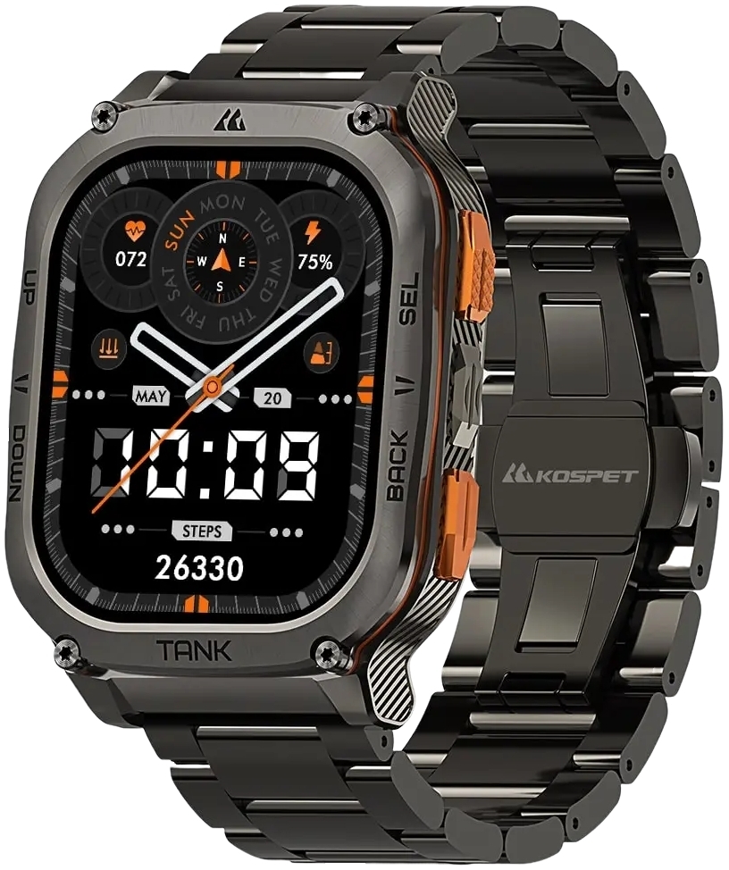 Смарт-часы Kospet Tank M3 Ultra SE Black фото1